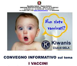 KC Gela - Convegno informativo sui vaccini