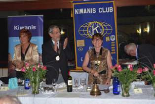 Passaggio della Campana al Kiwanis Club Borgomanero