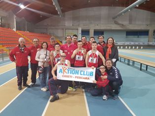 KC Chieti-Pescara - L'Aktion Club Chieti Pescara fa il pieno di medaglie ai Campionati Italiani Indoor di Ancona