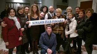 Il Kiwanis Club Pescara per il 'Progetto Bimbo' del Theate Winter Festival