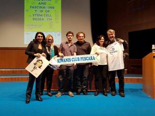 Il Kiwanis Club Pescara tra gli sponsor della UNISTEM DAY 2017