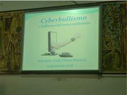 KC Elimo Paceco - Conferenza sul Cyberbullismo presso una scuola della città di Paceco
