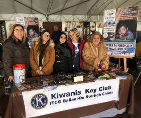 KC Chieti-Pescara - Il Kiwanis Key Club Galiani-De Sterlich collabora attivamente alla raccolta fondi a favore del progetto 'Happy Child'