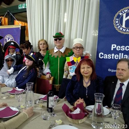 Il KC Pescara Castellammare con il suo Aktion club, il KC Pescara Aternum e il KC Moscufo e le Terre degli Ulivi insieme a Carnevale per la solidarietà