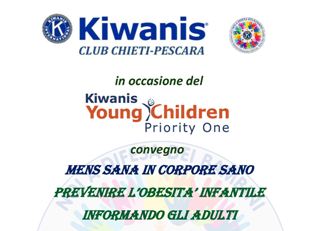 KC Chieti-Pescara - Prevenzione dell'obesità infantile per il Service Priority One