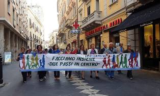 Il KC Pescara con i Senior Italia in marcia per il bene della propria salute
