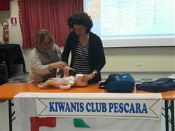 Il KC Pescara organizza corso sulla disostruzione pediatrica