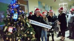 KC Pescara - Vigilia di Natale dai bambini ricoverati in ospedale