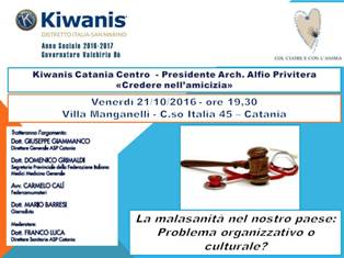 KC Catania Centro - Malasanità: errori e cattiva organizzazione