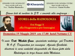KC Catania Est - Conferenza sulla Storia della Radiologia, dai Raggi X alla Diagnostica per Immagini