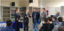 KC Catania Nord Ponte del Sapere - Incontro con la Guardia Costiera per gli alunni dell'IIS Fermi-Eredia di Catania