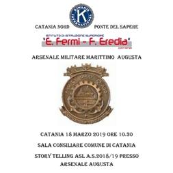 KC Catania Nord Ponte del Sapere - Giornata di storytelling presso l'Arsenale Militare di Augusta