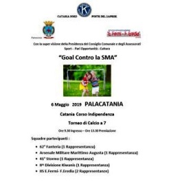 Il KC Catania Nord Ponte del Sapere organizza un torneo di calcio a 7 a favore del service contro la SMA