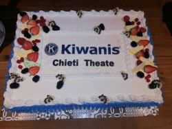 KC Chieti Theate - Festeggiata la IV Charter del club