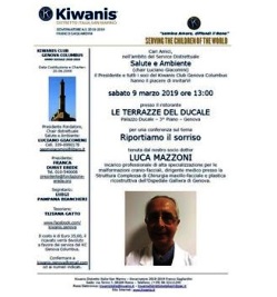 KC Genova Columbus - Conviviale con relatore il Dott. Luca Mazzoni sul tema 