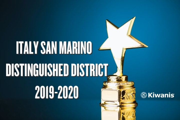 Dal Governatore Maura Magni - Kiwanis Distretto Italia San Marino insignito del titolo di 