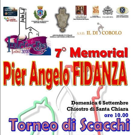 KC Antrodoco - Settima Edizione del Memorial Angelo Fidanza (Torneo di scacchi)