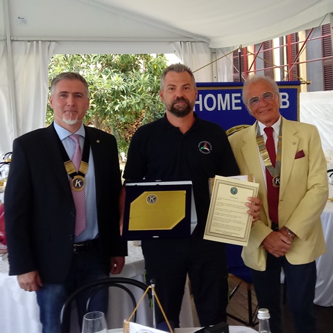 KC Casale Monferrato - Premio We Build 2021 ai volontari della Protezione Civile