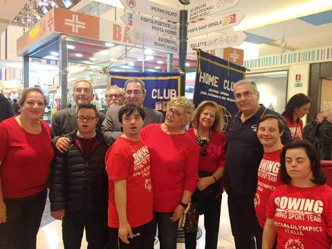 Il Kiwanis Catania Centro al Flash Mob Special Olympics