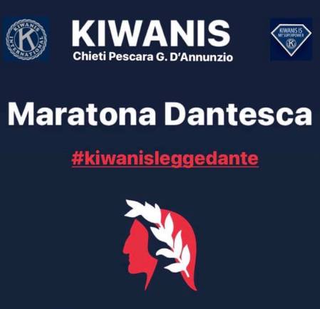 KC Chieti Pescara D'Annunzio - Maratona Dantesca #KIWANISLEGGEDANTE