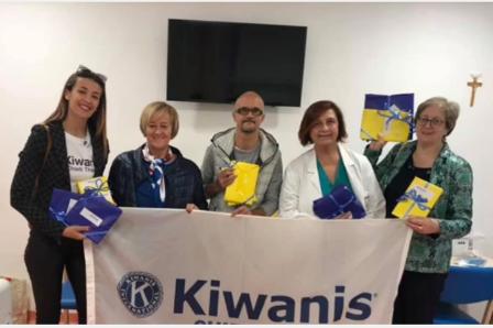 Per celebrare il Kiwanis One Day il KC Chieti Theate con i K-kids donano libri al reparto di Reumatologia Pediatrica dell’Ospedale SS.Annunziata di Chieti