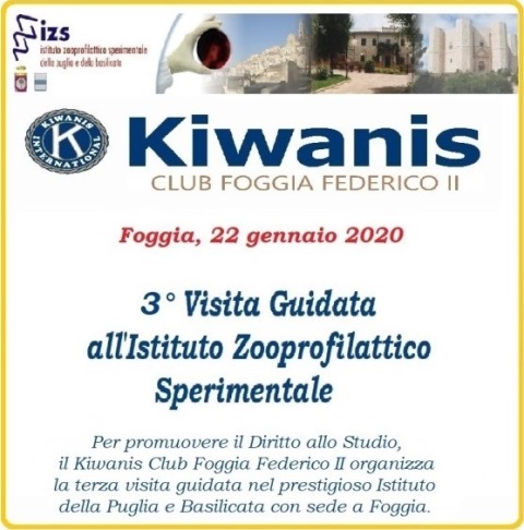 KC Foggia Federico II - Terza Visita guidata all'Istituto Zooprofilattico Sperimentale della Puglia e Basilicata