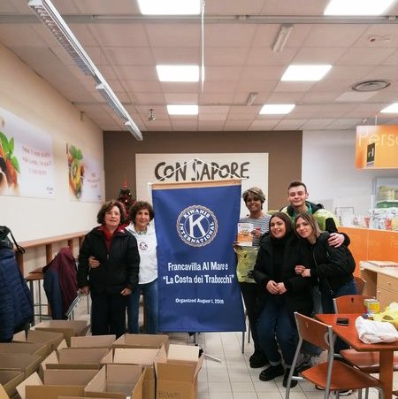 KC Francavilla al mare e la Costa dei Trabocchi - Service a sostegno della Colletta Alimentare 2019