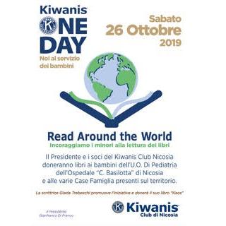 KC Nicosia - Kiwanis One Day con service “Read around the world”