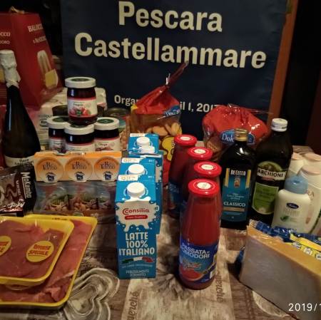 Il KC Pescara Castellammare per Natale aiuta una famiglia con un malato di sla