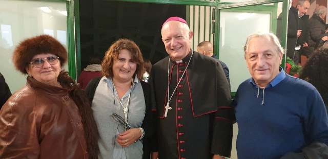 KC Salerno - Festa degli Auguri con la associazione La Tenda e S.Messa celebrata dall'Arcivescovo di Salerno