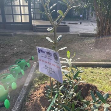 KC Palermo Cibele – Kiwanis One Day, One tree, One coin