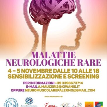 KC E-Gialai Palermo – Incontro sulle malattie neurologiche rare
