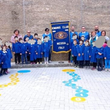 KC Nicosia – Per il Kiwanis One Day un gioco educativo in una scuola primaria