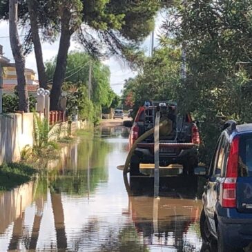 KC Erice – Soccorsi alle famiglie colpite dall’alluvione