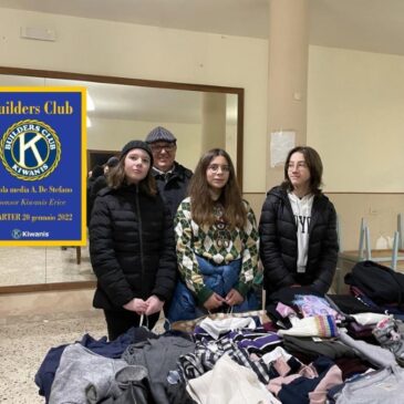 KC Erice – Natale di solidarietà con i Builders “A. De Stefano”