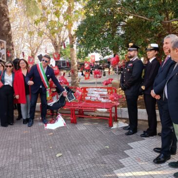 KC Giarre Riposto – Partecipazione alla manifestazione “Vuoto d’amore” per la Giornata contro la violenza sulle donne