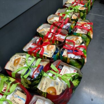 KC Elimo Paceco – Consegna pacchi alimentari natalizi per famiglie bisognose