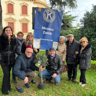 KC Messina Zancle – Piantumazione di un alberello