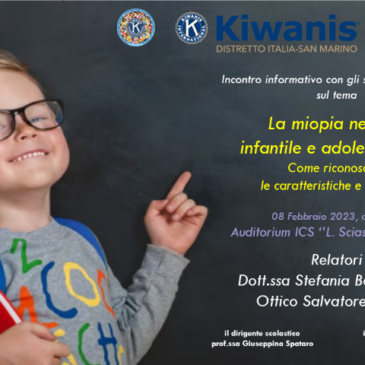 KC Kamarina – Incontro sulle problematiche della vista in età infantile e adolescenziale