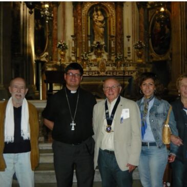 Dal Chair Valori Umani e Spirituali Luciano Giacomini – Incontro del KC Genova Columbus con il Vescovo di Rimini