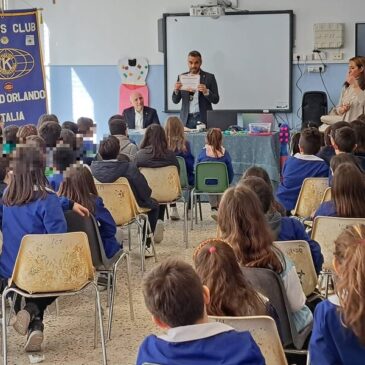 KC Capo d’Orlando – Prevenzione odontoiatrica infantile alla scuola Tomasi di Lampedusa