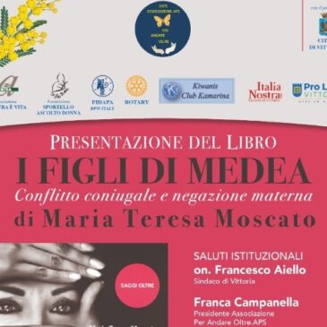 Il KC Kamarina alla presentazione del libro “I figli di Medea, conflitto coniugale e negazione materna”