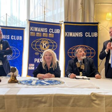 KC Aci Castello Riviera dei Ciclopi – Conviviale di Pasqua con i club Kiwanis Paternò e Zafferana Etnea