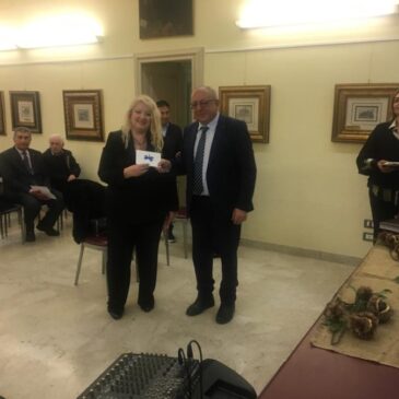 KC Aci Castello Riviera dei Ciclopi – Riconoscimento e Premio Unesco alla Presidente Cristina Tornali