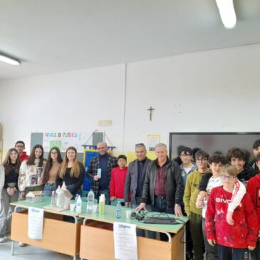 KC Cirò Marina Apollo Aleo e Builders Club – Il riciclo della plastica diventa scuola