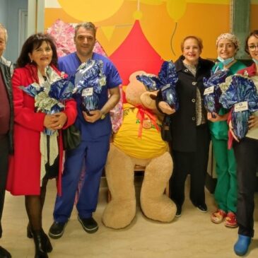 KC Catania Est – Dono di uova di Pasqua ai bambini ricoverati all’Ospedale Garibaldi Nesima