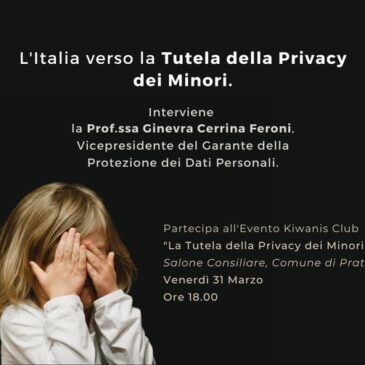 KC Prato e KC Firenze – La tutela della privacy dei minori