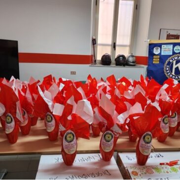 KC Messina Zancle – Uova di Pasqua per i bambini assistiti dalla Croce Rossa di Messina