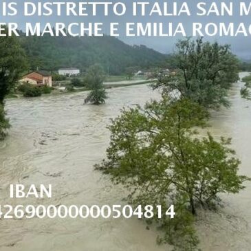 Dal Governatore – Emergenza alluvione nelle Marche e in Emilia Romagna