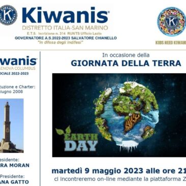 KC Genova Columbus – Giornata della Terra in videoconferenza con l’Ecuador